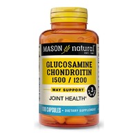 Препарат для суставов и связок Mason Natural Glucosamine Chondroitin, 100 капсул