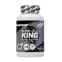 Стимулятор тестостерона 6PAK Nutrition Alpha King, 120 таблеток