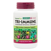 Натуральная добавка Natures Plus Herbal Actives Tri-Immune, 60 таблеток