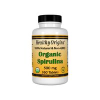 Натуральная добавка Healthy Origins Spirulina Organic 500 mg, 360 таблеток