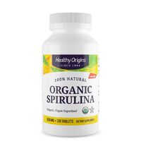 Натуральная добавка Healthy Origins Spirulina Organic 500 mg, 720 таблеток