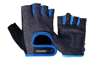 Перчатки для фитнеса PowerPlay PP-2935, Grey/Blue