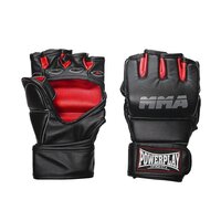 Перчатки для бокса и единоборств Перчатки MMA PowerPlay 3053, Red/Black