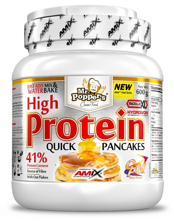 Заменитель питания Amix Nutrition Mr.Popper´s High Protein Pancakes, 600 грамм