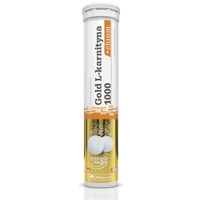 Жиросжигатель Olimp Gold L-Carnitine 1000+Chrom, 20 таблеток, апельсин СРОК 10.23