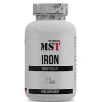 Витамины и минералы MST Iron Bisglycinate, 120 капсул