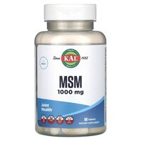 Препарат для суставов и связок KAL MSM 1000 mg, 80 таблеток