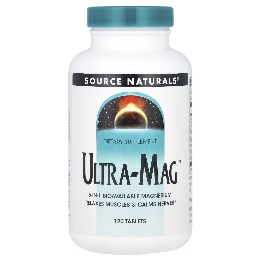 Витамины и минералы Source Naturals Ultra-Mag, 120 таблеток
