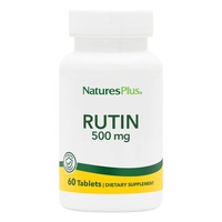 Витамины и минералы Natures Plus Rutin 500 mg, 60 таблеток