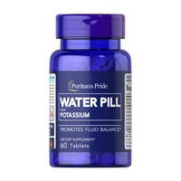 Натуральная добавка Puritan's Pride Water Pill with Potassium, 60 таблеток