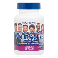 Натуральная добавка Natures Plus Adult-Active, 60 вегакапсул
