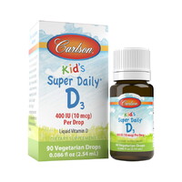 Витамины и минералы Carlson Labs Kid's Super Daily D3, 2.54 мл
