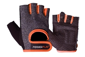 Перчатки для фитнеса PowerPlay PP-2935, Grey/Orange