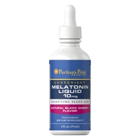 Натуральная добавка Puritan's Pride Melatonin 10 mg Liquid, 59 мл