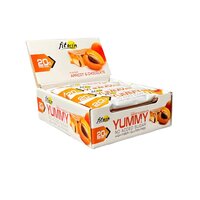 Батончик FitWin YUMMY Bar 36% no added sugar, 12*55 грамм