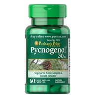 Натуральная добавка Puritan's Pride Pycnogenol 30 mg, 60 капсул