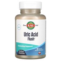 Натуральная добавка KAL Uric Acid Flush, 60 вегакапсул