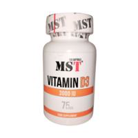 Витамины и минералы MST Vitamin D3 3000 IU, 120 капсул