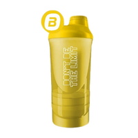 Шейкер Biotech Wave + Shaker 3in1, 600 мл, Yellow - Dont be the Limit