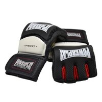 Перчатки для бокса и единоборств Перчатки MMA PowerPlay 3075, Black/White