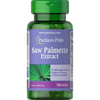 Натуральна добавка Puritan's Pride Saw Palmetto Extract, 90 капсул ТЕРМІН 01.23