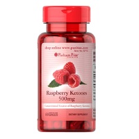 Натуральная добавка Puritan's Pride Raspberry Ketones 500 mg, 60 капсул