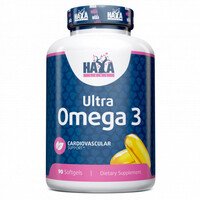 Жирные кислоты Haya Labs Ultra Omega 3, 90 капсул