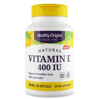 Витамины и минералы Healthy Origins Vitamin E 400 IU, 90 капсул