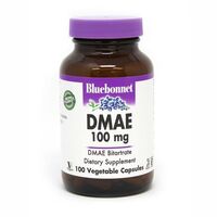 Натуральна добавка Bluebonnet DMAE 100 mg, 100 вегакапсул