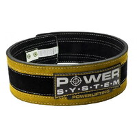 Пояс для тяжелой атлетики Power System PS-3840, Black/Yellow