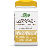 Витамины и минералы Nature's Way Calcium Mag &amp; Zinc, 100 капсул