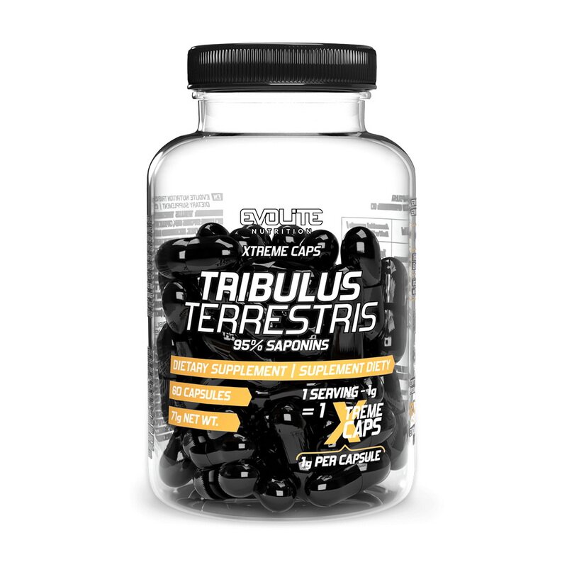 Стимулятор тестостерону Evolite Nutrition Tribulus Terrestris 95%, 60 капсул