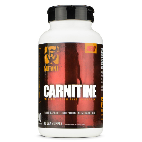 Жироспалювач Mutant L-Carnitine, 90 капсул