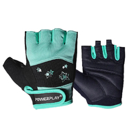 Перчатки для фитнеса PowerPlay PP-3492, Black/Mint