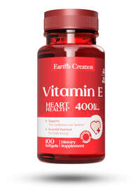 Витамины и минералы Earth‘s Creation Vitamin E 180 DL-alpha, 100 капсул
