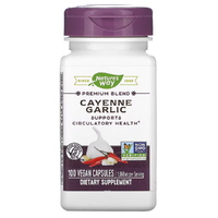 Натуральная добавка Nature's Way Cayenne Garlic, 100 вегакапсул