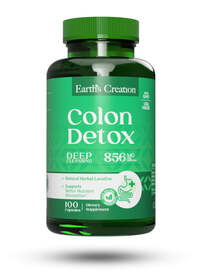 Натуральная добавка Earth‘s Creation Colon Detox 14X, 100 капсул