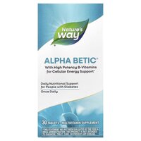 Витамины и минералы Nature's Way Alpha Betic, 30 таблеток