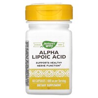 Натуральная добавка Nature's Way Alpha Lipoic Acid 600 mg, 60 капсул