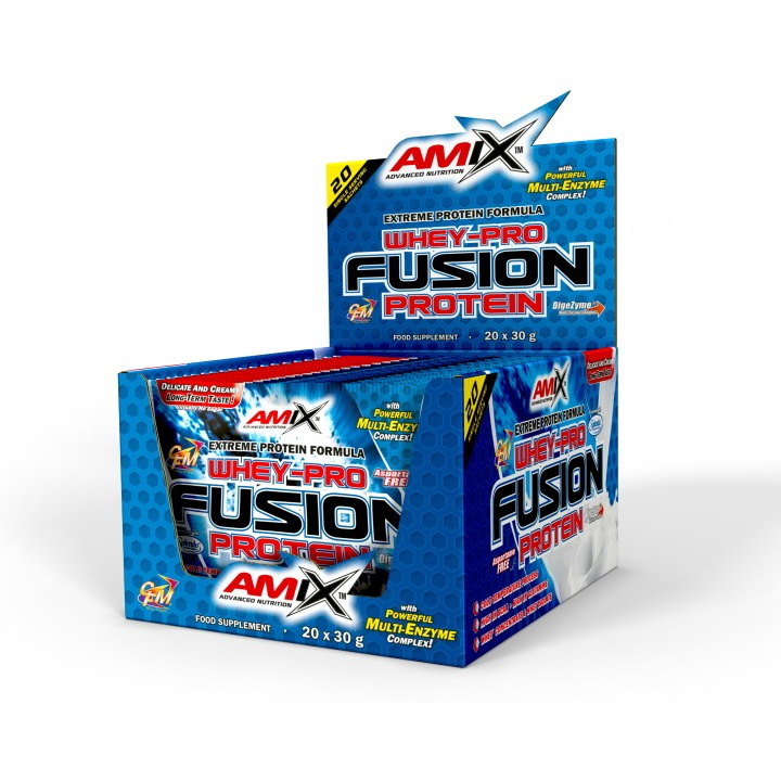 Протеїн Amix Nutrition Whey Pro Fusion, 20*30 грам
