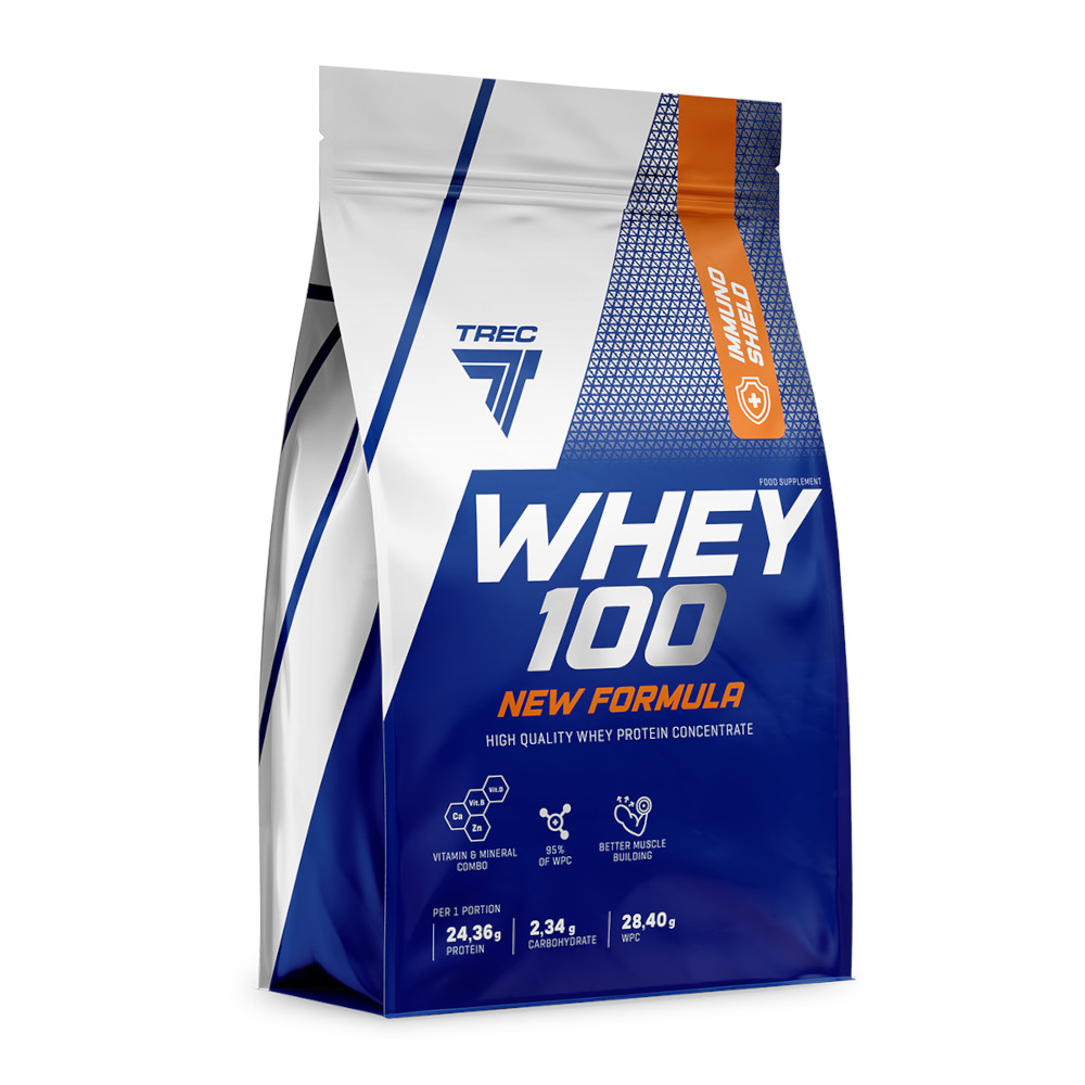 Протеин Trec Nutrition Whey 100 (New Formula), 700 грамм
