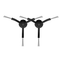 Боковые щеточки для пылесосов Xiaomi Mi Robot Vacuum Cleaner Mi RoboRock Xiaowa 3 лопасти 2 шт, Black