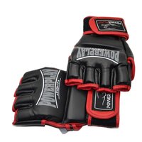 Перчатки для бокса и единоборств Перчатки MMA PowerPlay 3058, Black/Red