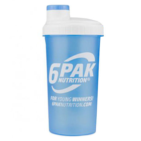 Шейкер 6PAK Nutrition Milky Shake Whey 700 мл, Blue/White