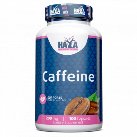 Предтренировочный комплекс Haya Labs Caffeine 200 mg, 100 капсул