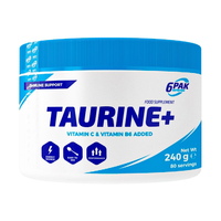 Аминокислота 6PAK Nutrition Taurine+, 240 грамм