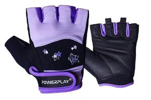 Перчатки для фитнеса PowerPlay PP-3492, Black/Purple