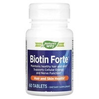 Витамины и минералы Nature's Way Biotin Forte 5 mg, 60 таблеток