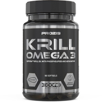 Жирные кислоты Prozis Krill Omega 3, 90 капсул - X-core