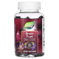 Натуральная добавка Nature's Way Brain Fuel, 60 желеек